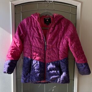 Swiss Alps Kids Pink and Purple Jacket